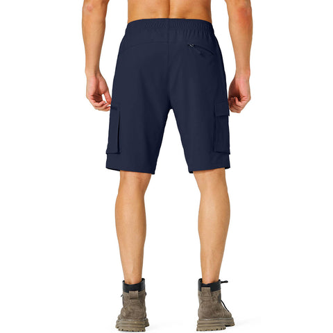Image of Men's Hiking Cargo Shorts Quick Dry Lightweight with Zipper Pockets