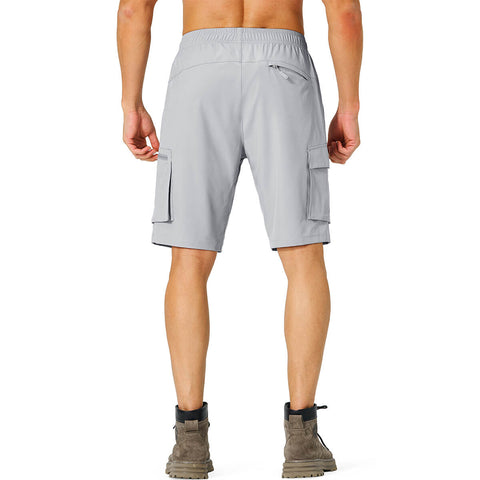 Image of Men's Hiking Cargo Shorts Quick Dry Lightweight with Zipper Pockets