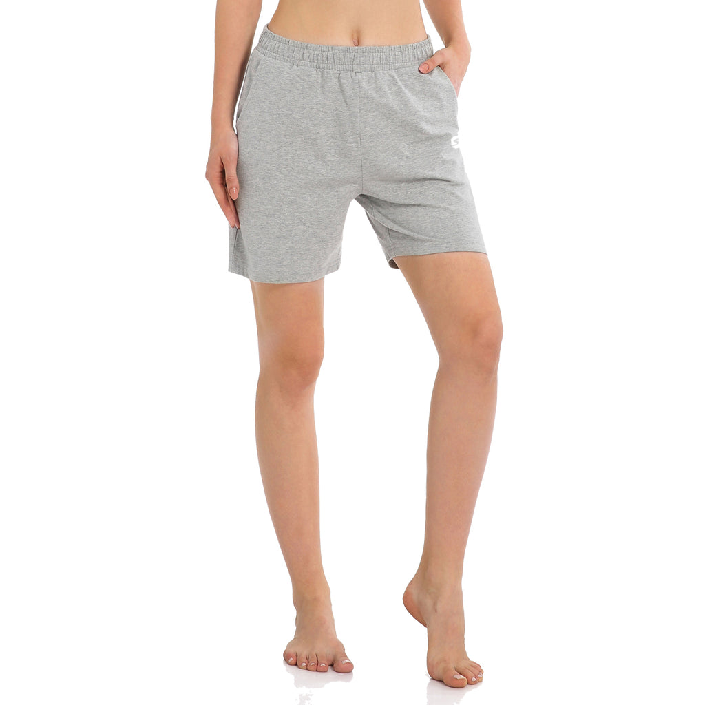 Women's 5" Activewear Lounge Bermuda Shorts Gym Jogger Yoga Shorts with Pockets