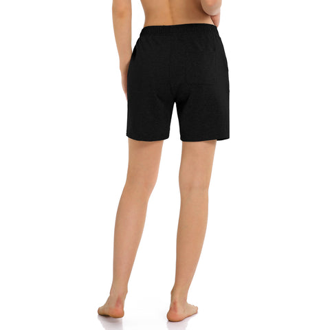 Image of Women's 5" Activewear Lounge Bermuda Shorts Gym Jogger Yoga Shorts with Pockets