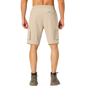 Men's Hiking Cargo Shorts Quick Dry Lightweight with Zipper Pockets