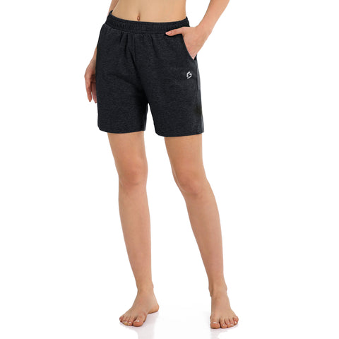 Image of Women's 5" Activewear Lounge Bermuda Shorts Gym Jogger Yoga Shorts with Pockets