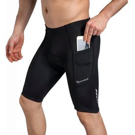 Men's Cycling Shorts 3D Padded Quick Dry Pants Bicycle Wear Tights UPF 50+