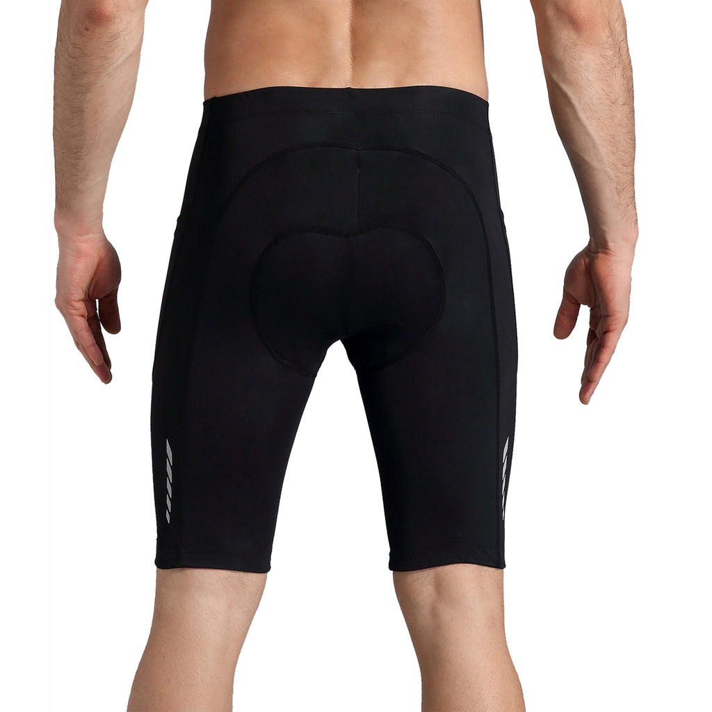 Men's Cycling Shorts 3D Padded Quick Dry Pants Bicycle Wear Tights UPF 50+
