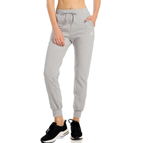 Image of Women's Joggers Lounge Sweatpants Yoga Workout Tapered Cotton Athletic Track Pants with Pockets